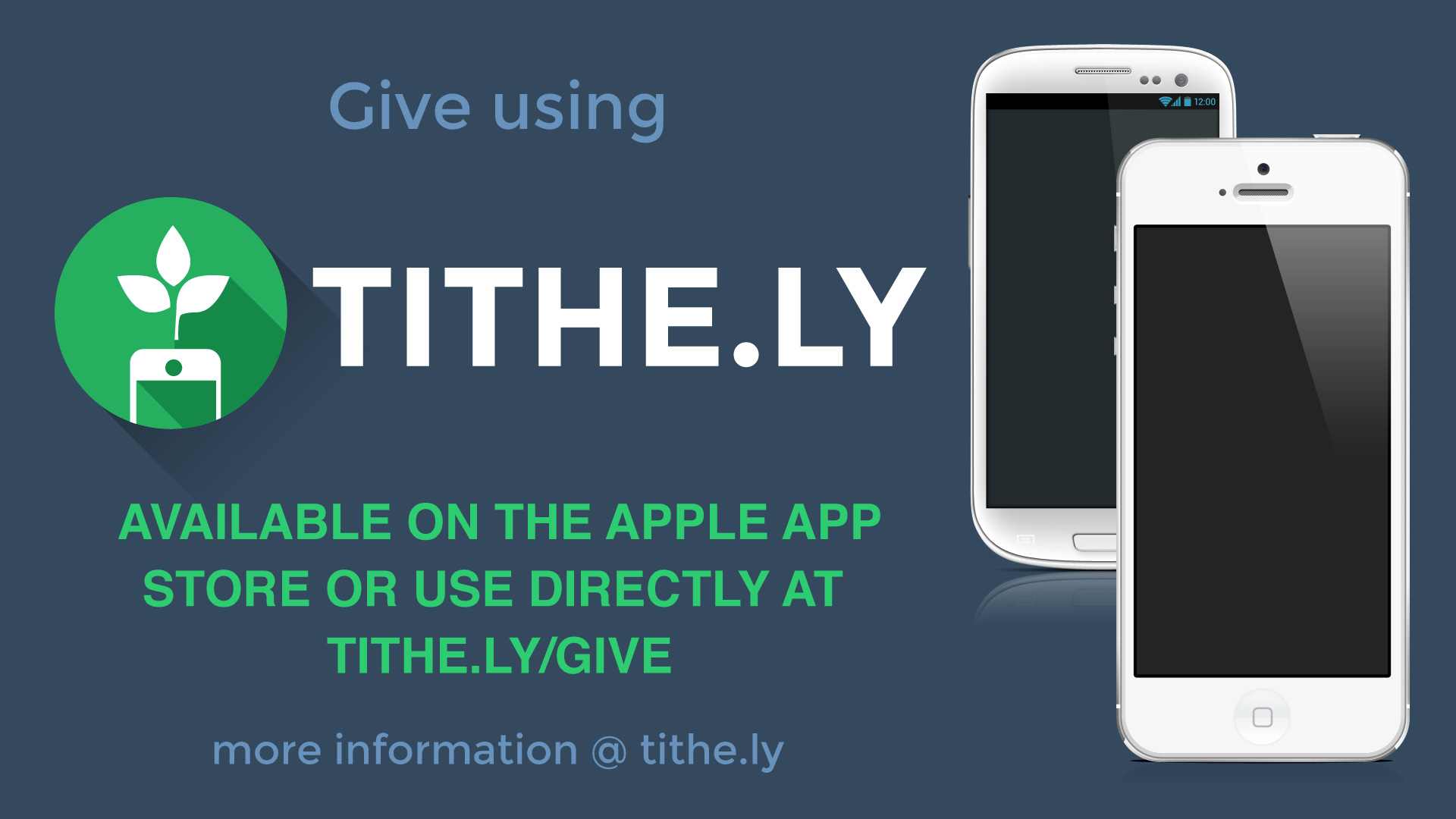 Give online through tithe.ly